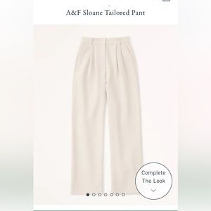 A&F Sloane Tailored Pants